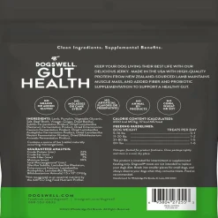 Dogswell Gut Health Mini Jerky Lamb Treats for Dogs 4 oz