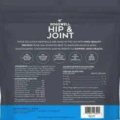 Dogswell Hip & Joint Beef Recipe Meatballs Treats for Dogs 14 oz