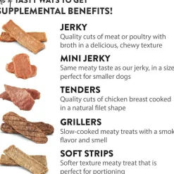 Dogswell Hip & Joint Jerky Minis Grain-Free Chicken Breast for Dogs 4 oz