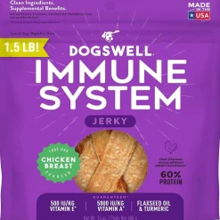 Dogswell Immunity & Defense Jerky Grain-Free Chicken Treats for Dogs 24 oz