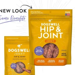 Dogswell Jerky Hip & Joint Duck Recipe Grain-Free Treats