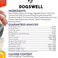 Dogswell Senior Health Mini Soft Strips Duck Recipe Treats For Dogs