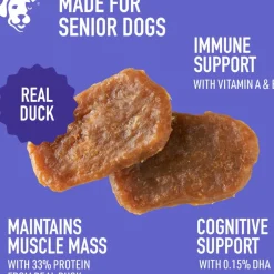 Dogswell Senior Health Mini Soft Strips Duck Recipe Treats For Dogs