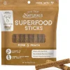 Dog Treat Naturals Superfood Sticks Pork & Peach Dog Treats (10 oz)
