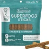 Dog Treat Naturals Superfood Sticks Chicken & Cranberry Dog Treats (10 oz)