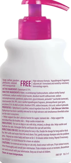 Douxo S3 Calm Soothing Shampoo for Itchy & Irritated Skin