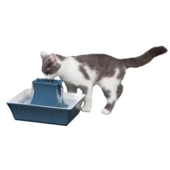 Drinkwell Pagoda Ceramic Pet Water Fountain