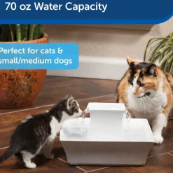 Drinkwell Pagoda Ceramic Pet Water Fountain