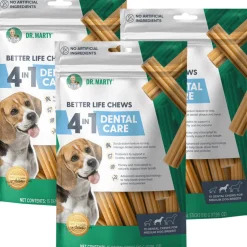 Dr. Marty Better Life Chews 4 in 1 Dental Care Sticks for Medium Dogs, 24-59 lbs