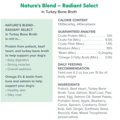 Dr. Marty Nature's Blend Turkey Bone Broth Wet Dog Food Variety Pack, 6.3 oz, Case of 12