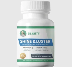 Dr. Marty Shine & Luster Canine Seasonal Allergy Support Chews for Dogs