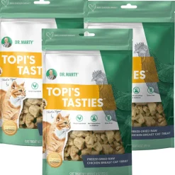 Dr. Marty Topi's Tasties Freeze-Dried Raw Chicken Breast Cat Treats, 4-oz