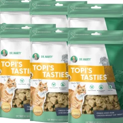 Dr. Marty Topi's Tasties Freeze-Dried Raw Chicken Breast Cat Treats, 4-oz