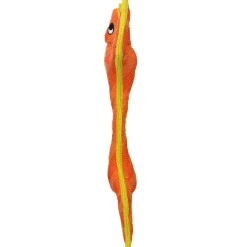 Duraforce Lizard Tiger Pink Orange & Yellow Dog Toy