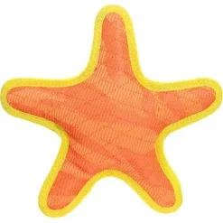 Duraforce Star Tiger Orange & Yellow Dog Toy