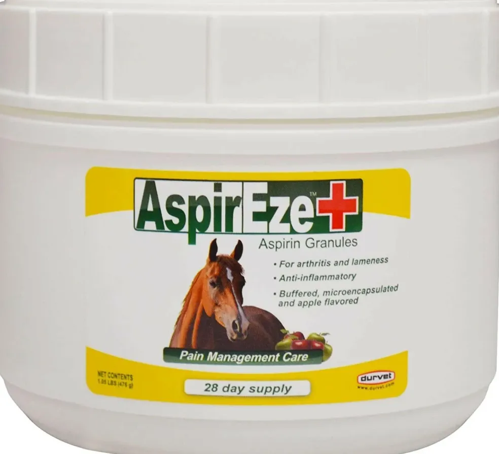 Durvet Aspireze Plus Aspirin Granules Apple Flavor 476gm