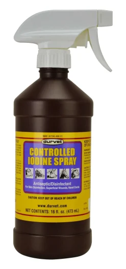 Durvet Controlled Iodine Spray 16oz