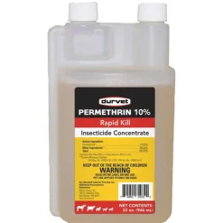 Durvet Permethrin 10% Rapid Kill Insecticide Concentrate (32 oz)