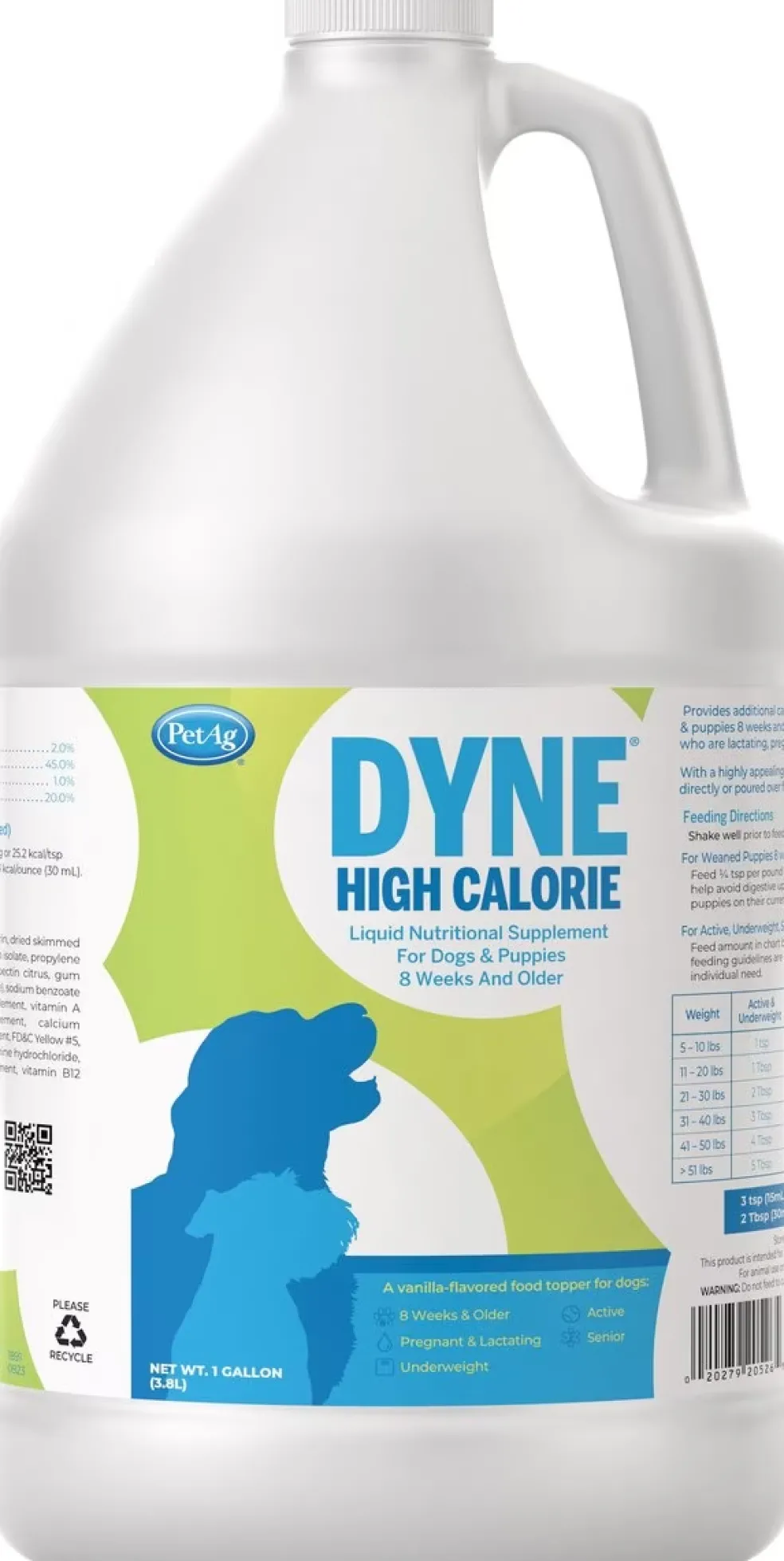 Dyne High Calorie Liquid Nutritional Supplement for Dogs and Puppies