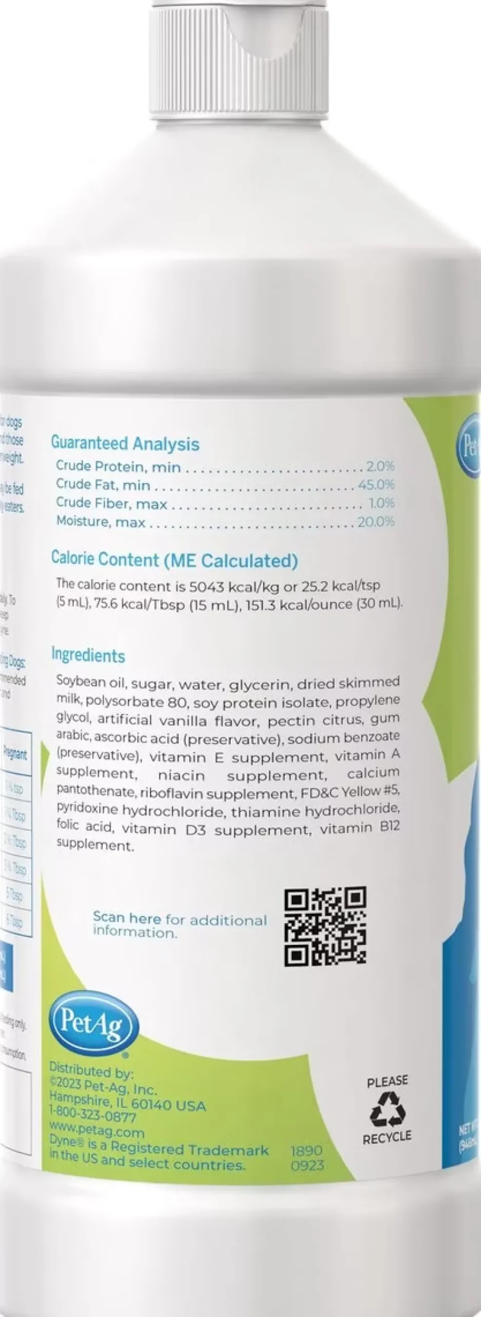 Dyne High Calorie Liquid Nutritional Supplement for Dogs and Puppies
