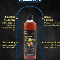 E3 Antibacterial & Antifungal Shampoo for Horses