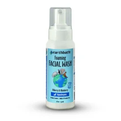 Earthbath Bilberry & Blueberry Foaming Facial Wash for Dogs & Cats (8 oz)