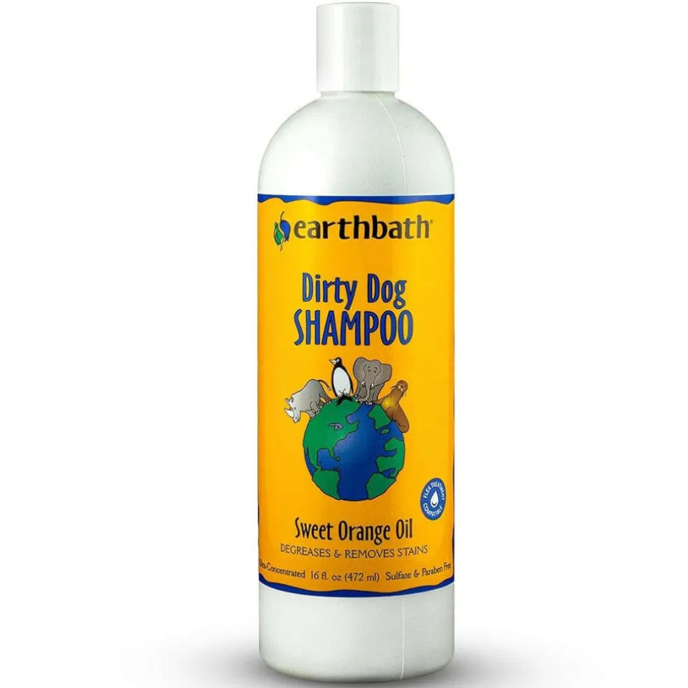 Earthbath Dirty Dog Sweet Orange Oil Shampoo for Dogs (16 oz)