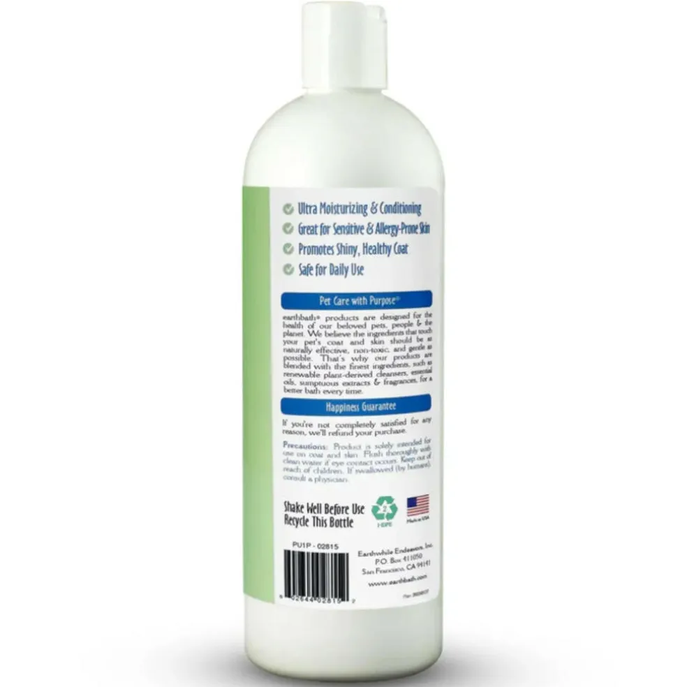 Earthbath Hypoallergenic Shea Butter Shampoo for Dogs & Cats (16 oz)