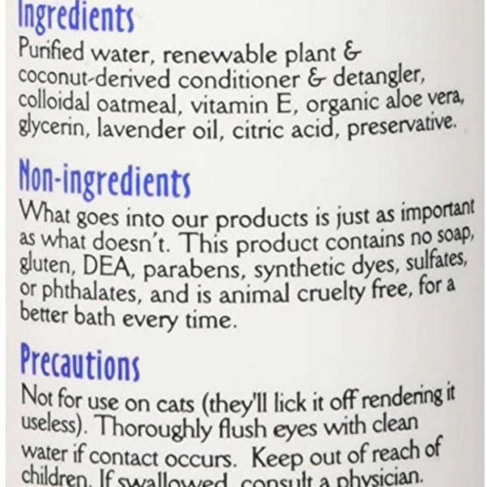 Earthbath 3-in-1 Deodorizing Lavender Spritz for Dogs (8 oz)