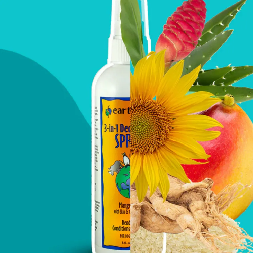 Earthbath 3-in-1 Deodorizing Mango Tango Spritz for Dogs (8 oz)