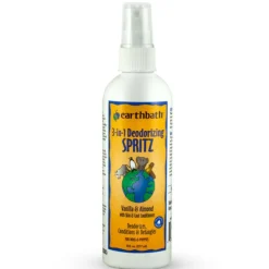 Earthbath 3-in-1 Deodorizing Vanilla Almond Spritz for Dogs (8 oz)