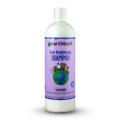 Earthbath Light Color Coat Brightening Lavender Shampoo for Dogs & Cats (16 oz)