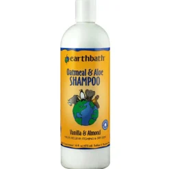 Earthbath Oatmeal & Aloe Vanilla Almond Scented Shampoo for Dogs & Cats