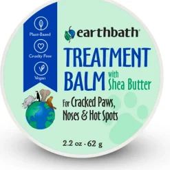 Earthbath Treatment Balm for Cracked Paws Noses & Hot Spots For Dogs & Cats (2.2 oz)