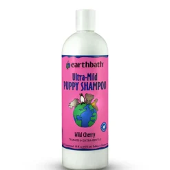 Earthbath Ultra-Mild Tearless Whild Cherry Shampoo for Puppies (16 oz)