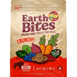 Earthborn Holistic EarthBites Bison & Pumpkin Crunchy Dog Treats