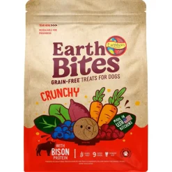 Earthborn Holistic EarthBites Bison & Pumpkin Crunchy Dog Treats