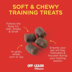 Earthly Off Leash Mini Trainers Tender Duck Recipe Dog Treats (5 oz)
