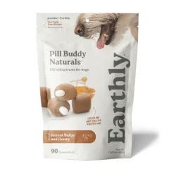 Earthly Pet Pill Buddy Naturals Pill Hiding Treats for Dogs