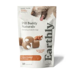 Earthly Pet Pill Buddy Naturals Pill Hiding Treats for Dogs