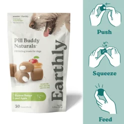 Earthly Pet Pill Buddy Naturals Pill Hiding Treats for Dogs