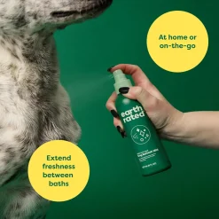 Earth Rated Deodorizing Spray Conditioning & Odor-Eliminating White Tea & Basil Refresh Mist for Dogs (8 oz)