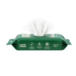Earth Rated Fragrance Free Eye Wipes For Dogs (60 ct)