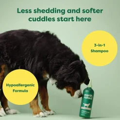 Earth Rated 3-in-1 Double Coat White Tea & Basil Shampoo & Conditioner for Dogs (16 oz)