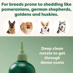 Earth Rated 3-in-1 Double Coat White Tea & Basil Shampoo & Conditioner for Dogs (16 oz)