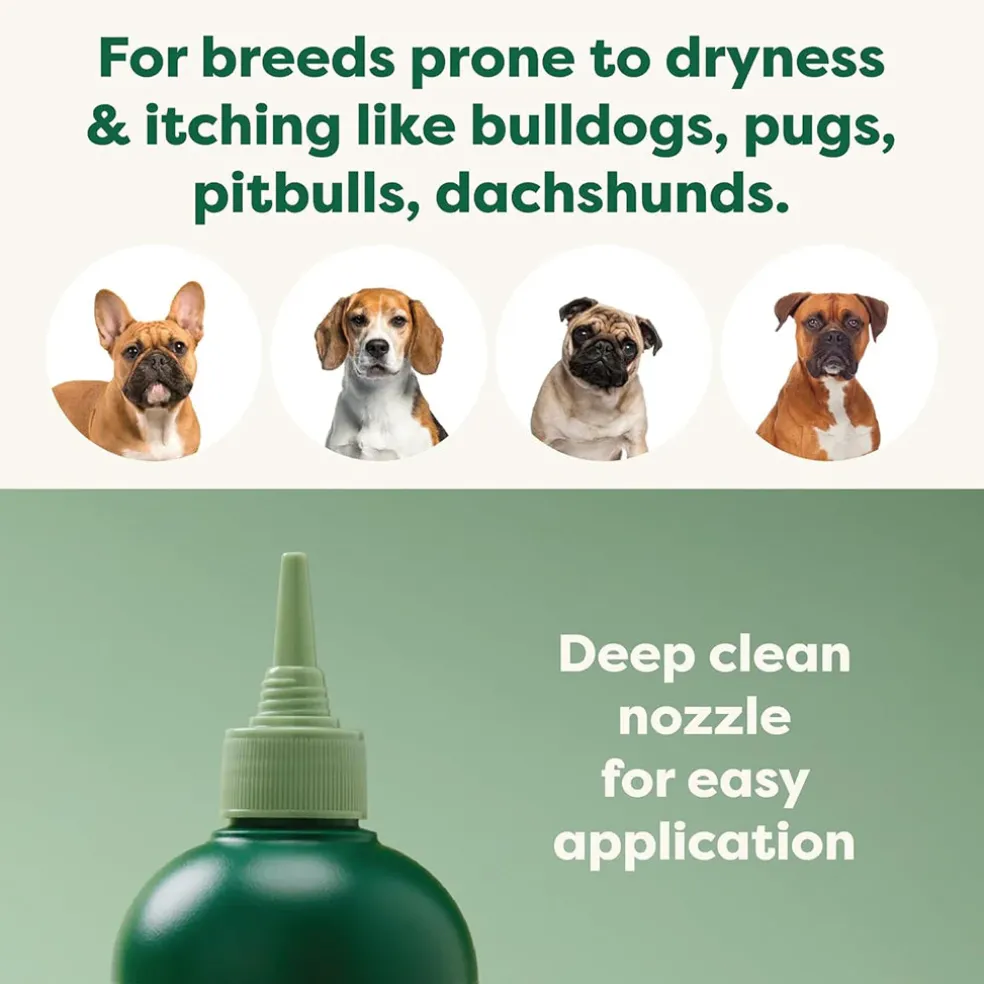 Earth Rated 3-in-1 Short Coat White Tea & Basil Shampoo & Conditioner for Dogs (16 oz)