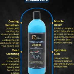 E3 Cooling Rejuvenating Shampoo for Horses (32 oz)