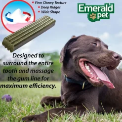 Emerald Pet Fresh Smileezz Grain-Free Medium Dental Dog Treats