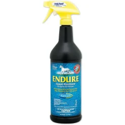 Endure Sweat Resistant Fly Spray for Horses, Easy Pour Spout Refill (Gallon)
