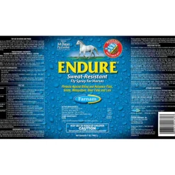 Endure Sweat Resistant Fly Spray for Horses (32 oz)